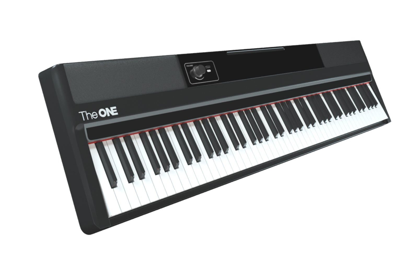 The ONE Nex Smart Digital Piano With 88 Hammer Keys W/ Tri-Pedal Wood Stand-Black Color