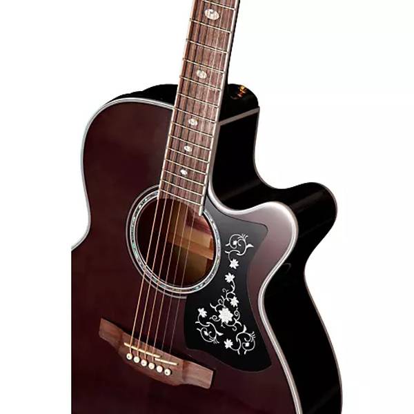 TAKAMINE GN75CE TBK NEX CUTAWAY SOLID SPRUCE TOP ACOUSTIC-ELECTRIC, TK-40D PREAMP 