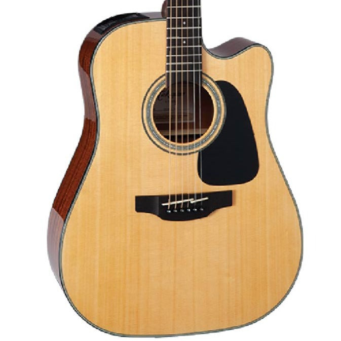 TAKAMINE GD30CE NAT SOLID SPRUCE TOP DREADNOUGHT CUTAWAY ACOUSTIC-ELECTRIC,TP4TD EQ