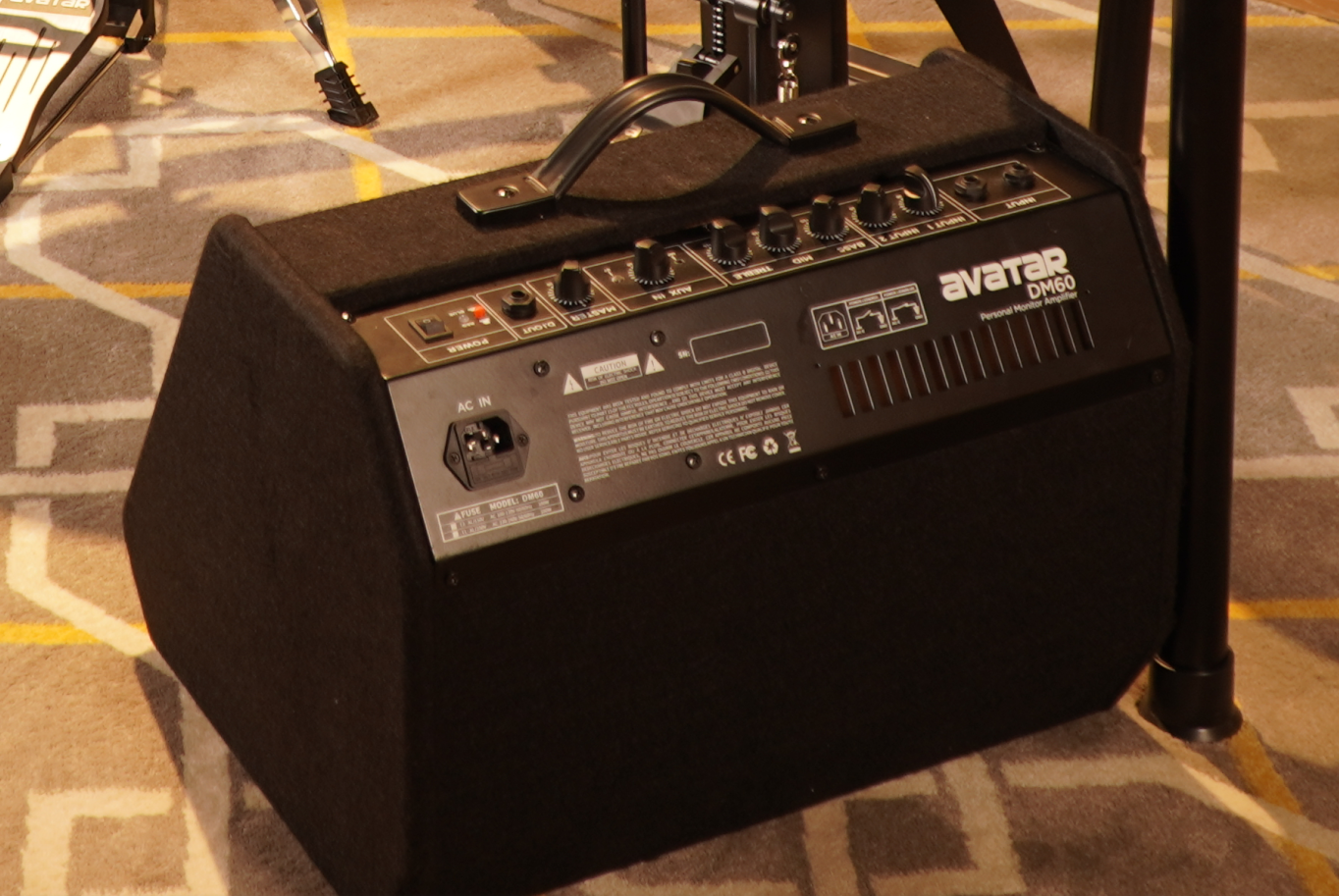 AVATAR DM60 DIGITAL DRUM MONITOR 60WATTS |  AVATAR |  AMPLIFIER-DRUM |  Zoso Music
