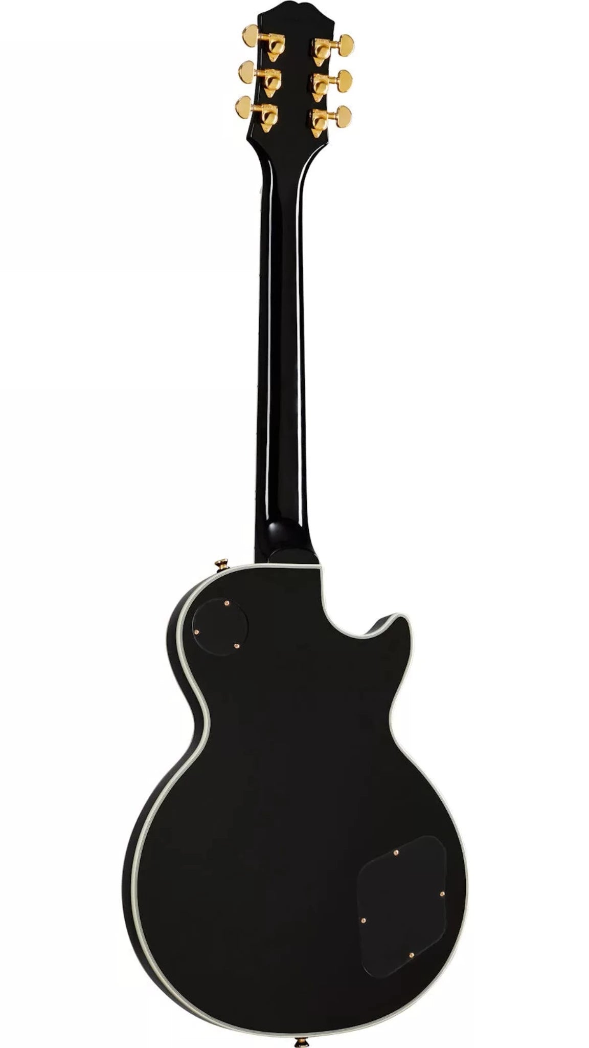 Epiphone EILCLEBGH1 Les Paul Custom Solidbody Electric Guita (Left-handed) - Ebony