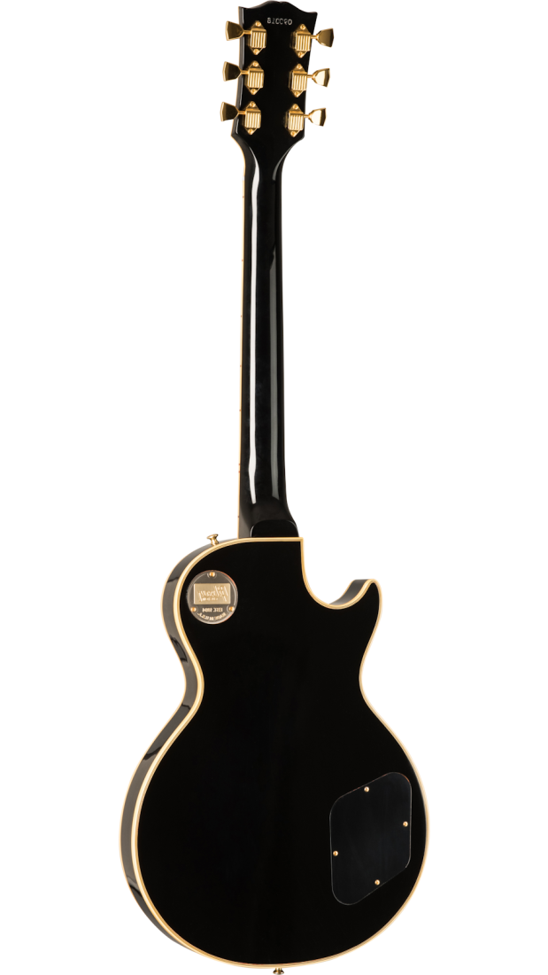 Gibson 1968 Les Paul Custom Reissue Gloss (Left-handed) Electric Guitar, Ebony