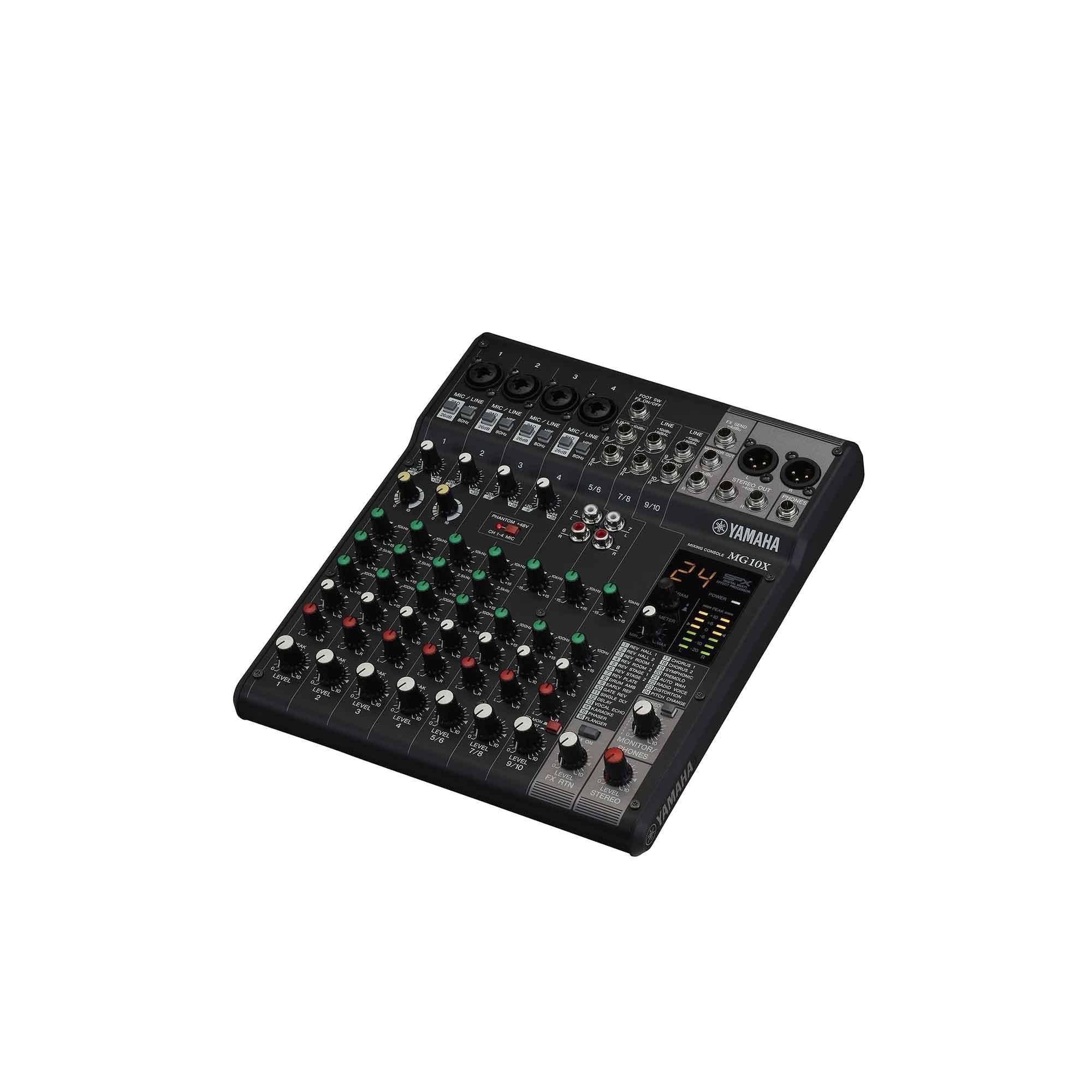 Yamaha MG10X 10-Channel Analog Mixer With Effects (MG 10X)