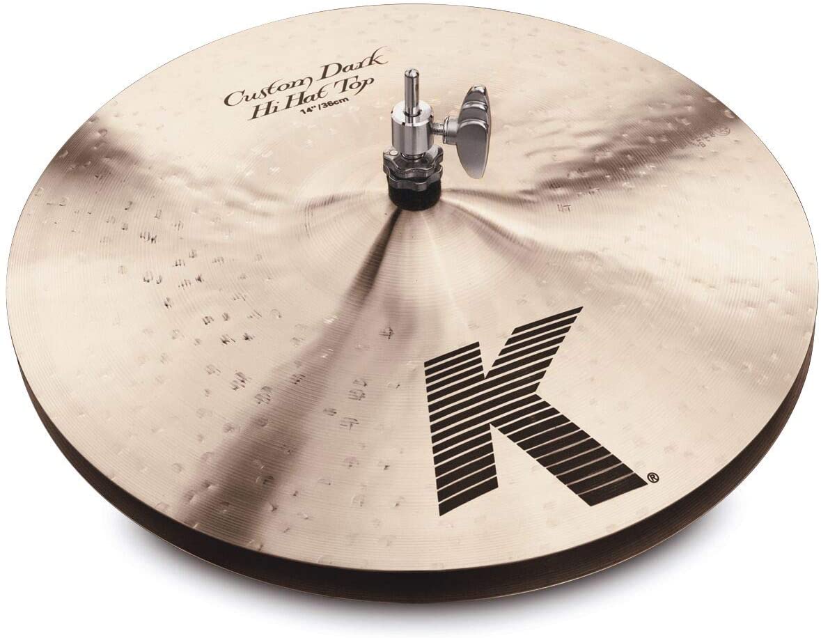 Zildjian K0943 14" K Custom Dark Hihat |  ZILDJIAN |  CYMBAL-HIHAT |  Zoso Music