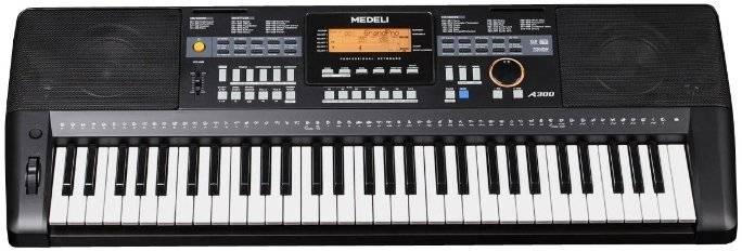 MEDELI A300 ELECTRONIC KEYBOARD 61KEYS BACKLIT LCD