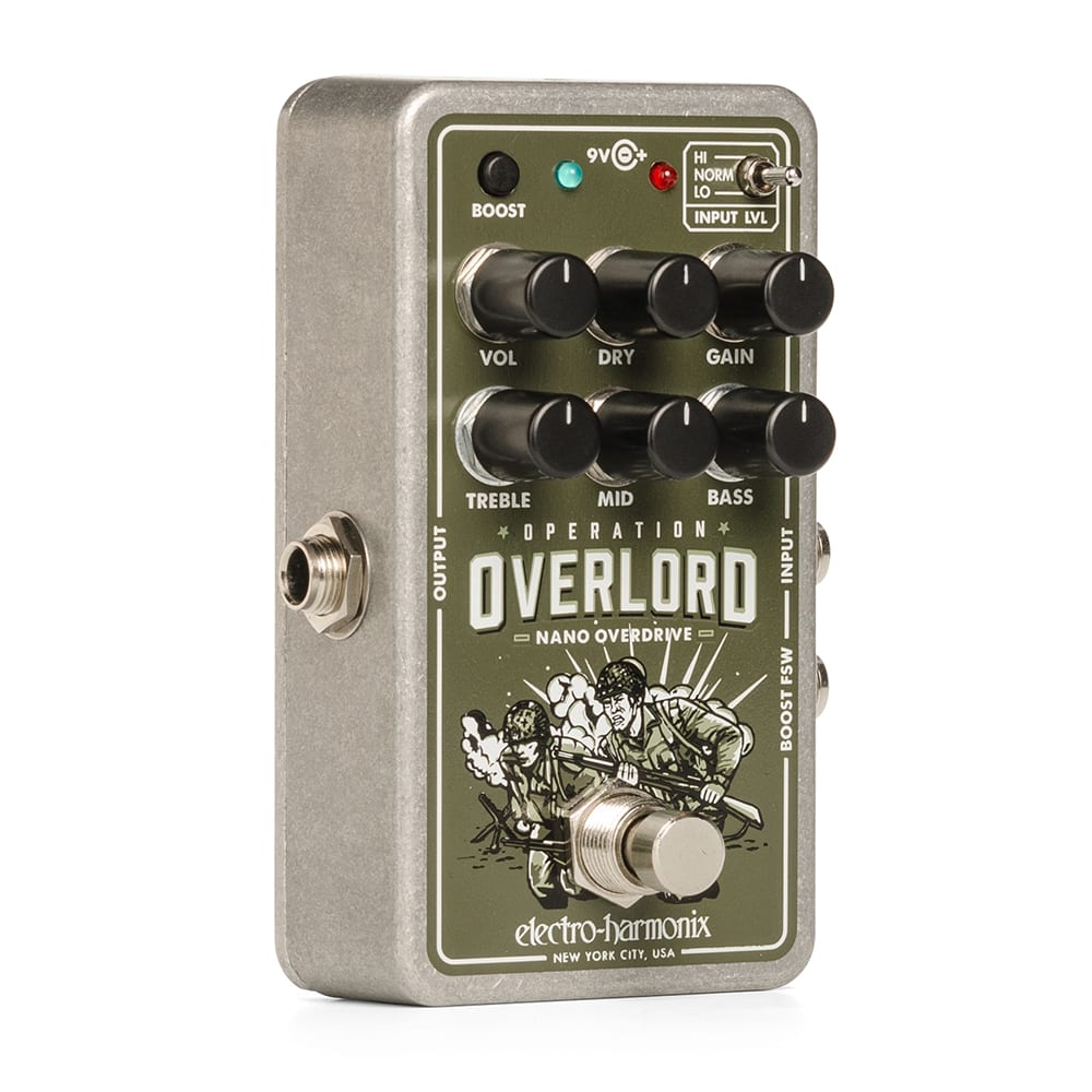 Electro-Harmonix Nano Overlord Overdrive Guitar Effects Pedal | ELECTRO-HARMONIX , Zoso Music