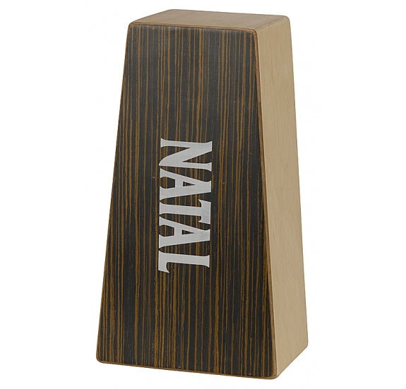 DISPLAY CLEARANCE - NATAL CJBGSE CAJON BONGO NATURAL EBONY NATCJBGSE | NATAL , Zoso Music