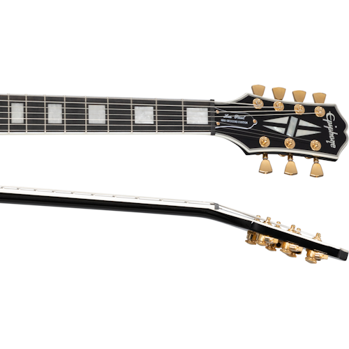 Epiphone EILPCMKH7EBGH3 Matt Heafy Origins Les Paul Custom 7-String (Incl. Hard Case) Ebony