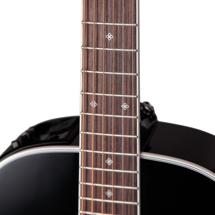 TAKAMINE CP3NY BL CUSTOM PRO SERIES NEW YORKER ACOUSTIC-ELECTRIC GUITAR, CT4BII PREAMP & HARD CASE (MADE IN JAPAN)