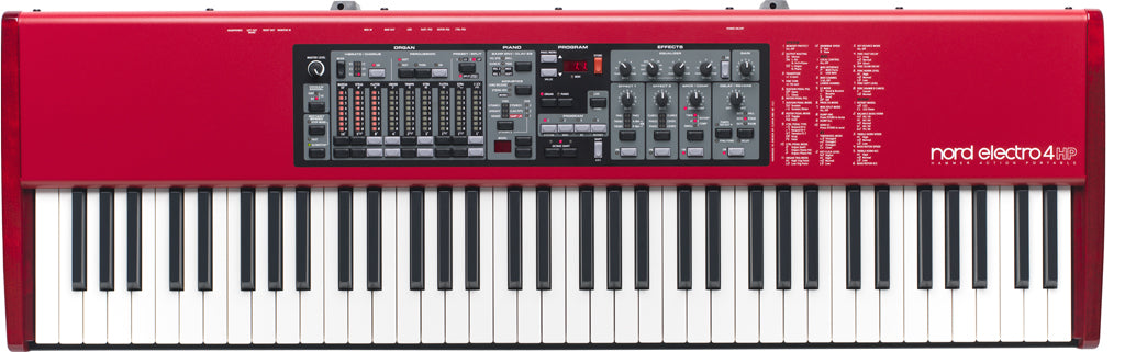 NORD ELECTRO 4 HP HAMMER ACTION PORTABLE STAGE PIANO, NORD, DIGITAL PIANO, nord-digital-piano-n10-10641, ZOSO MUSIC SDN BHD