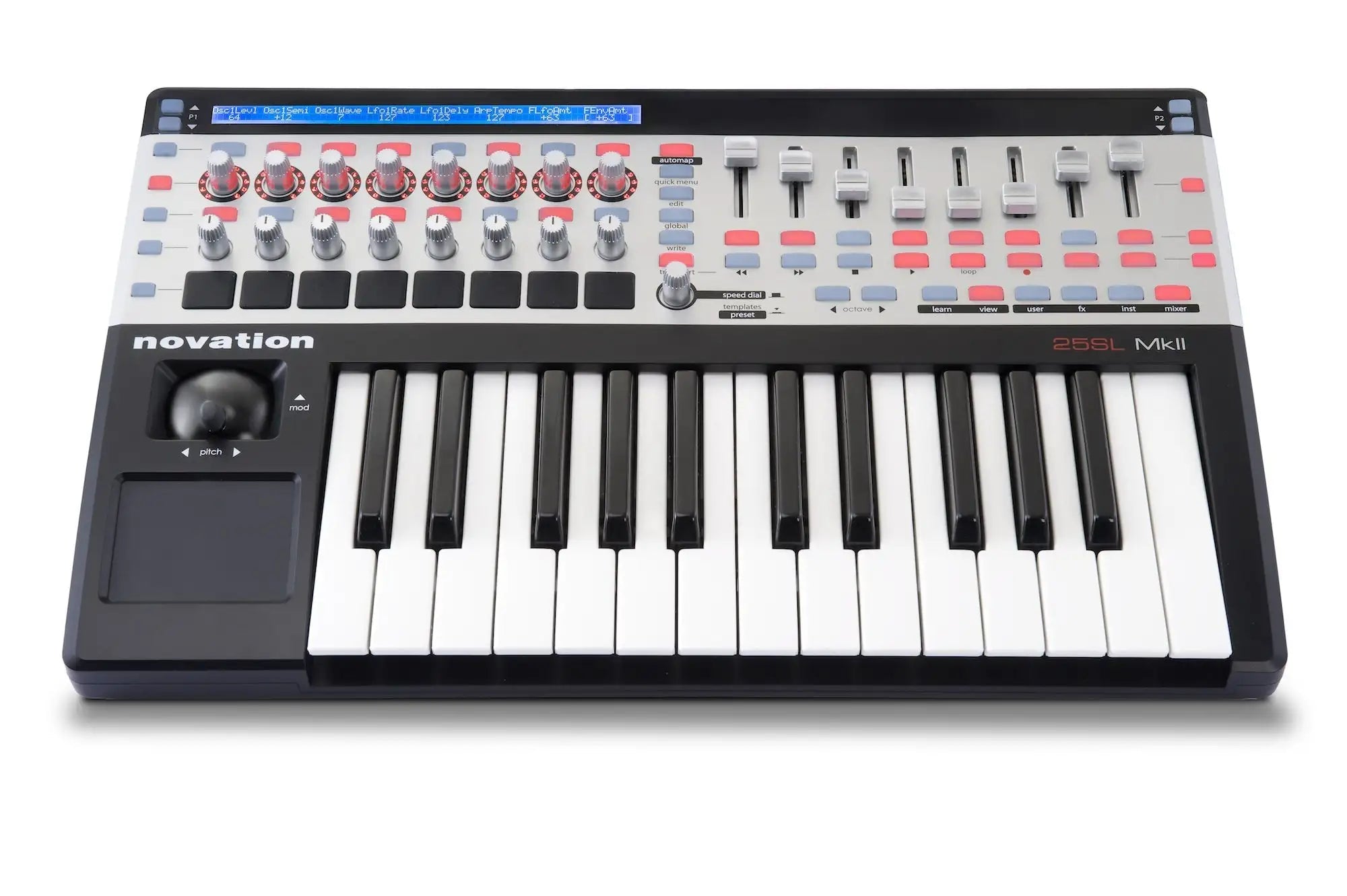 Novation 25 Remote SL Mk II 25-key USB MIDI Controller |  NOVATION |  USB-MIDI CONTROLLER |  Zoso Music
