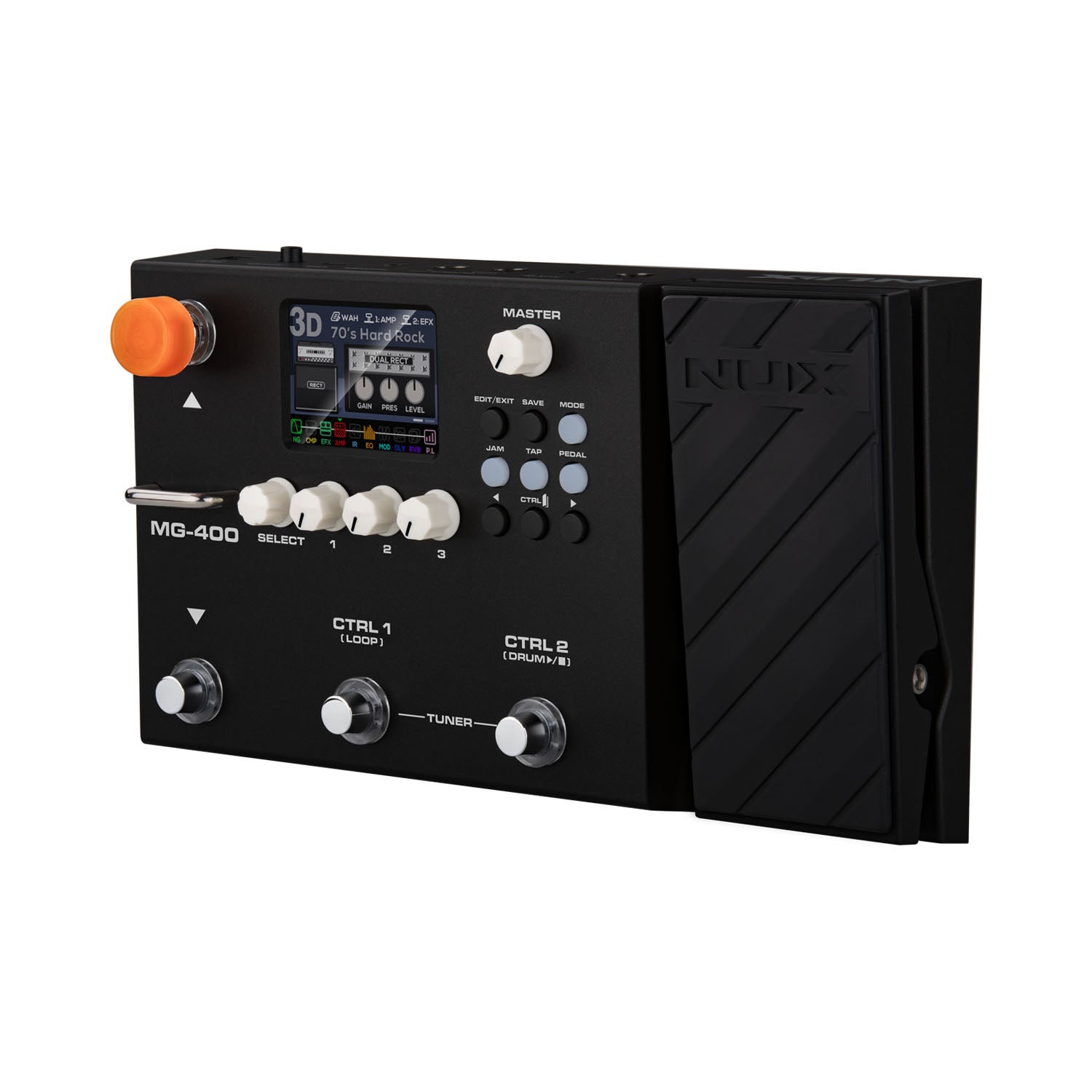 Nux MG-400 Modeling Guitar & Bass Processor/multi Effect