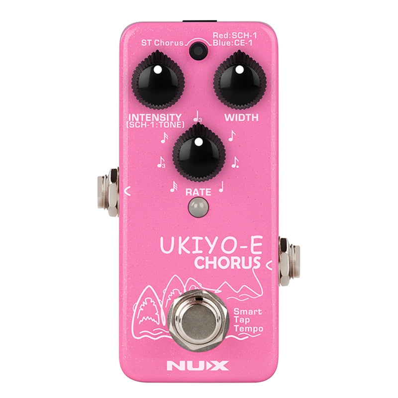 Nux NCH-4 Mini Core Series Ukiyo-e Chorus Pedal |  NUX |  EFFECTS |  Zoso Music