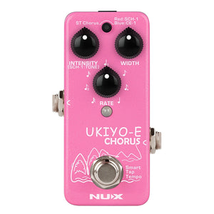 Nux NCH-4 Mini Core Series Ukiyo-e Chorus Pedal |  NUX |  EFFECTS |  Zoso Music