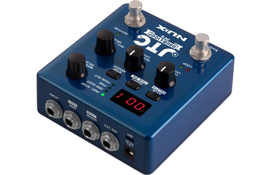 Nux NDL-5 Jtc Drum And Loop Pro – Dual Switch Looper Pedal |  NUX |  EFFECTS |  Zoso Music