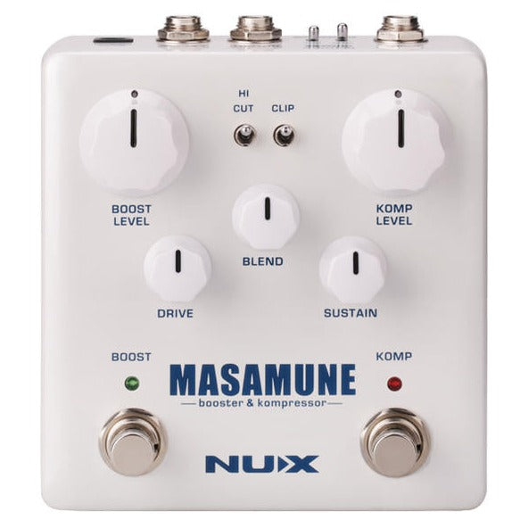 Nux NBK-5 Masamune Booster And Kompressor Effects Pedal | Zoso Music Sdn Bhd
