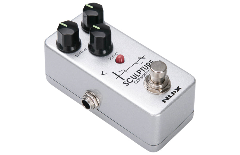 Nux NCP-2 Sculpture Mini Compressor Effects Pedal |  NUX |  EFFECTS |  Zoso Music