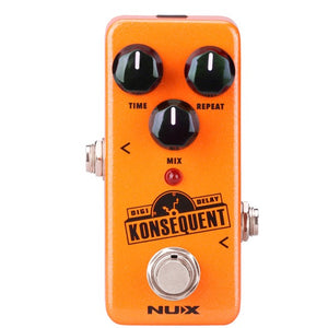 Nux NDD-2 Konsequent Digital Delay Mini Effects Pedal | Zoso Music Sdn Bhd