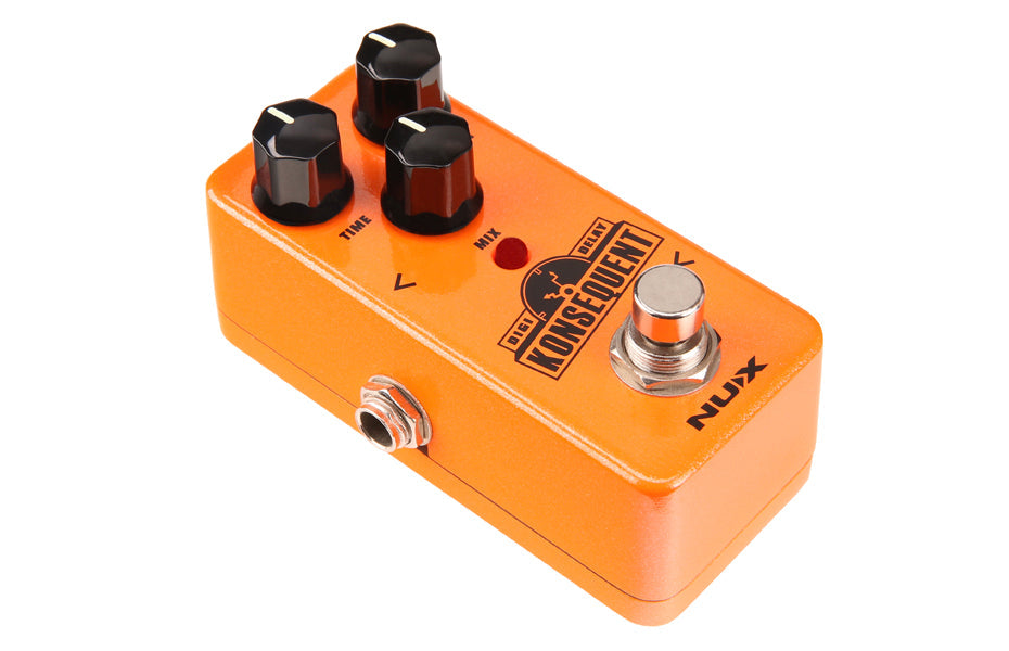 Nux NDD-2 Konsequent Digital Delay Mini Effects Pedal |  NUX |  EFFECTS |  Zoso Music