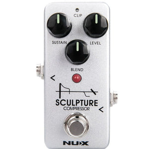 Nux NCP-2 Sculpture Mini Compressor Effects Pedal |  NUX |  EFFECTS |  Zoso Music