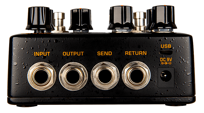 Nux Nai-5 Optima Air Dual-switch Acoustic Guitar Simulator With Preamp |  NUX |  EFFECTS |  Zoso Music