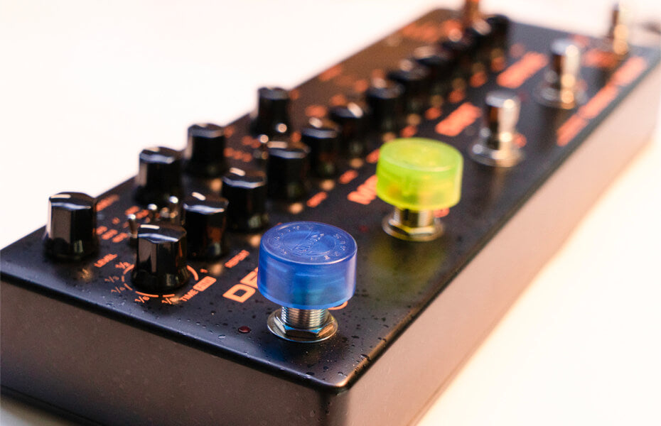 Nux NST-1 5 Piece Pedal Topper Footswitch Button Switch Solid Plastic Cast Effect Pedal Caps |  NUX |  PEDALBOARD ACCESSORIES |  Zoso Music