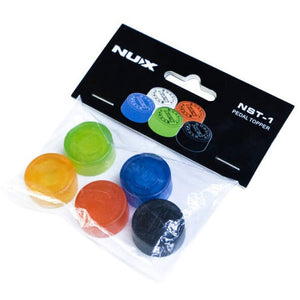 Nux NST-1 5 Piece Pedal Topper Footswitch Button Switch Solid Plastic Cast Effect Pedal Caps |  NUX |  PEDALBOARD ACCESSORIES |  Zoso Music