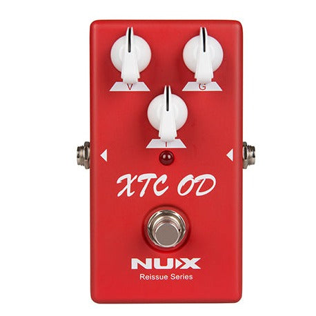 Nux XTC OD 9V Overdrive Reissue Series Guitar Effects Pedal Dynamic Distortion Effect With True Bypass |  NUX |  EFFECTS |  Zoso Music