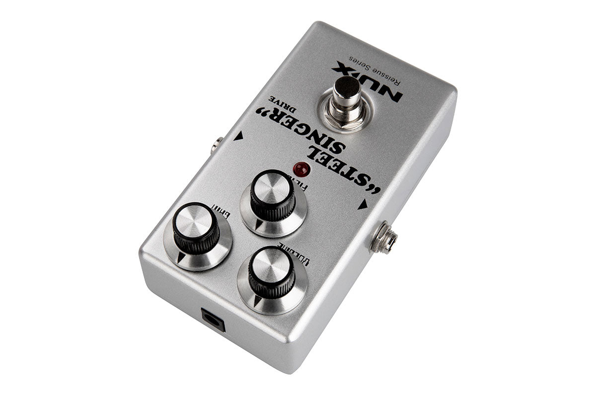 Nux Steel Singer Drive 9V Reissue Series Guitar Effects Pedal Overdrive Effect True Bypass |  NUX |  EFFECTS |  Zoso Music