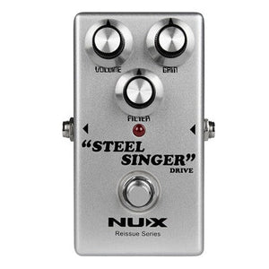 Nux Steel Singer Drive 9V Reissue Series Guitar Effects Pedal Overdrive Effect True Bypass |  NUX |  EFFECTS |  Zoso Music