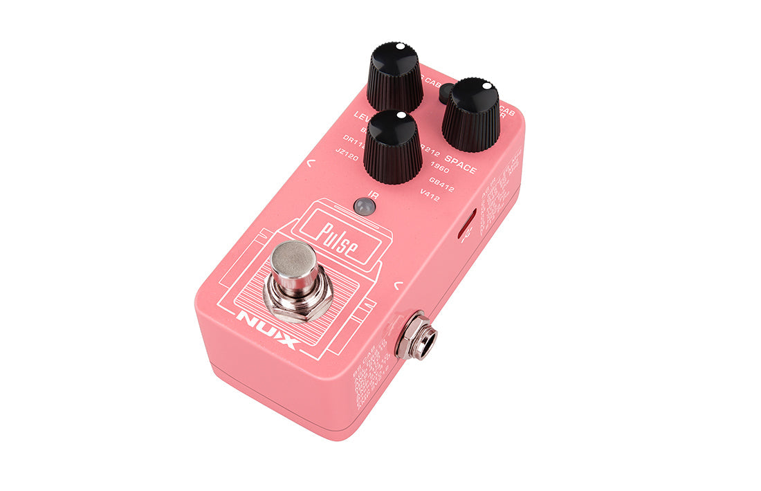 Nux NSS-4 Pulse Mini IR Loader Electric, Bass And Acoustic Guitar Cabinet Amp Simulator Effect Pedal |  NUX |  EFFECTS |  Zoso Music