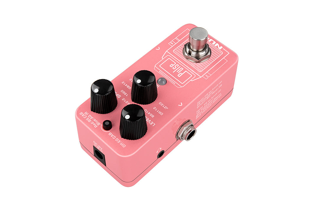 Nux NSS-4 Pulse Mini IR Loader Electric, Bass And Acoustic Guitar Cabinet Amp Simulator Effect Pedal |  NUX |  EFFECTS |  Zoso Music