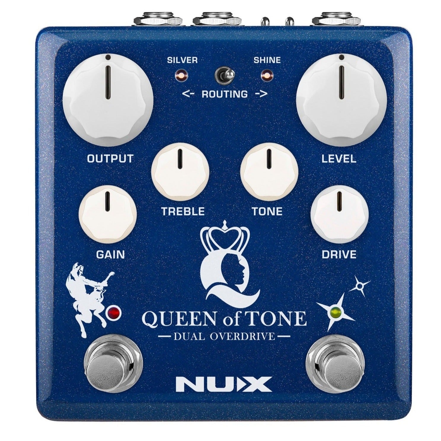 Nux NDO-6 Queen Of Time Dual Overdrive | Zoso Music Sdn Bhd