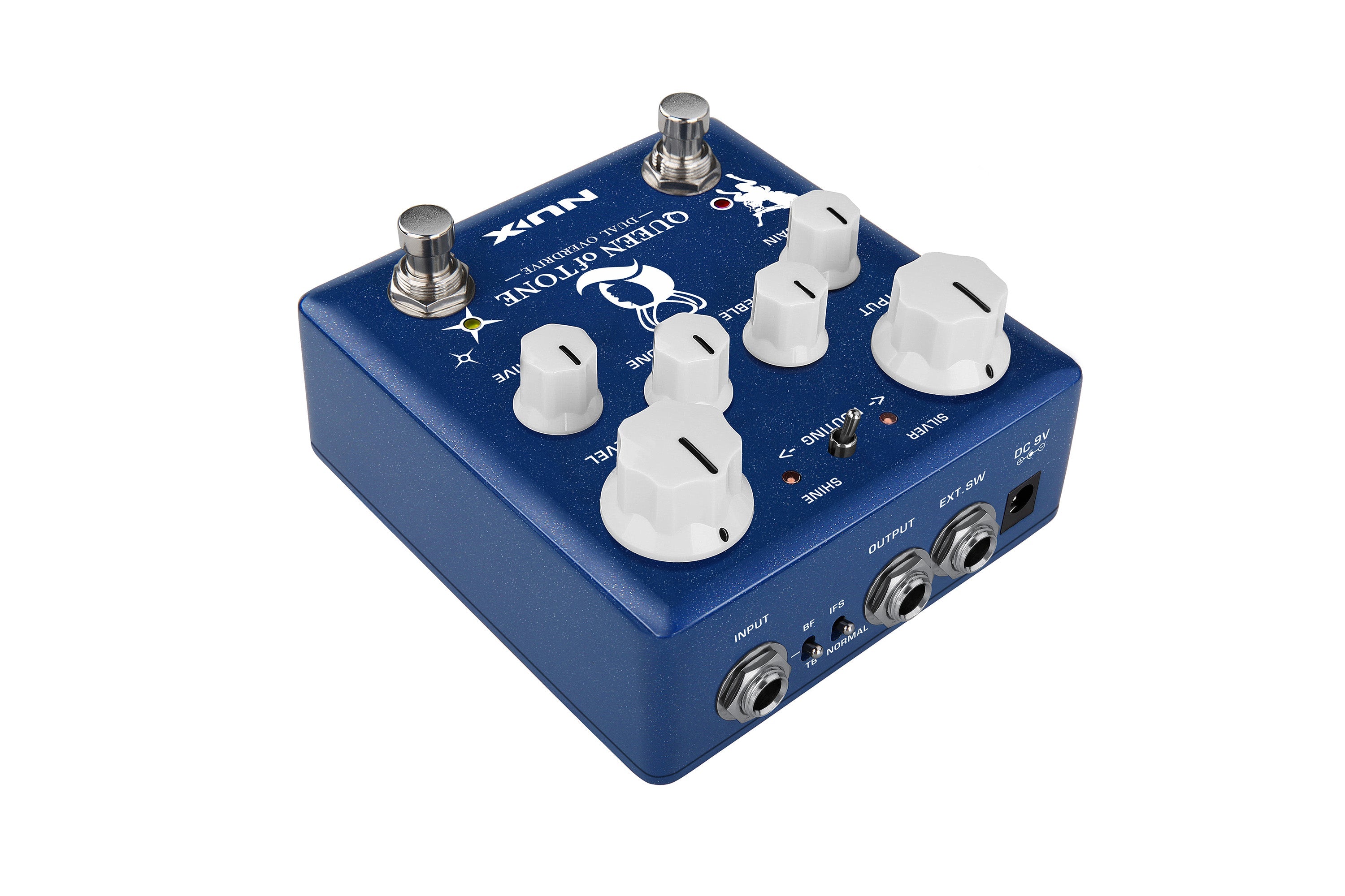 Nux NDO-6 Queen Of Time Dual Overdrive |  NUX |  EFFECTS |  Zoso Music