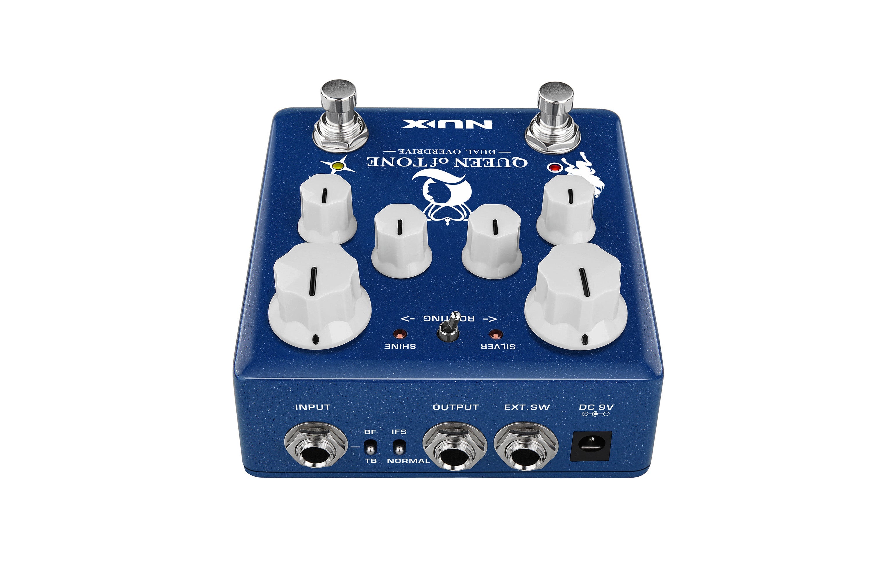 Nux NDO-6 Queen Of Time Dual Overdrive |  NUX |  EFFECTS |  Zoso Music