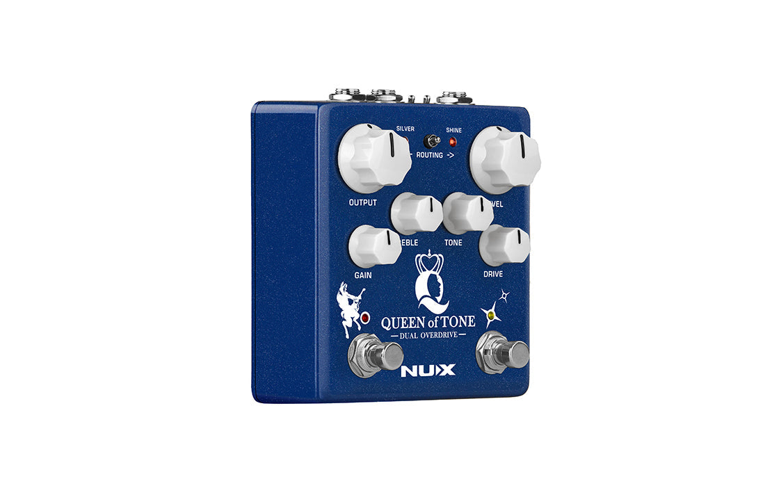 Nux NDO-6 Queen Of Time Dual Overdrive |  NUX |  EFFECTS |  Zoso Music