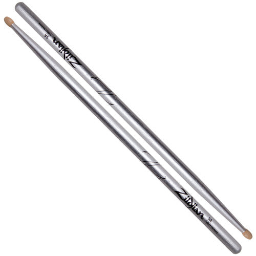 Zildjian Z5ACS 5A Chroma Silver Drumstick |  ZILDJIAN |  DRUMSTICK |  Zoso Music
