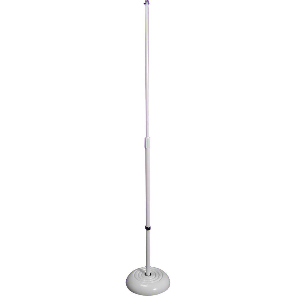 ON-STAGE MS7201W ROUND BASE MIC STAND (WHITE), On-Stage, STAND, ms7201wround-base-mic-stand-white, ZOSO MUSIC SDN BHD