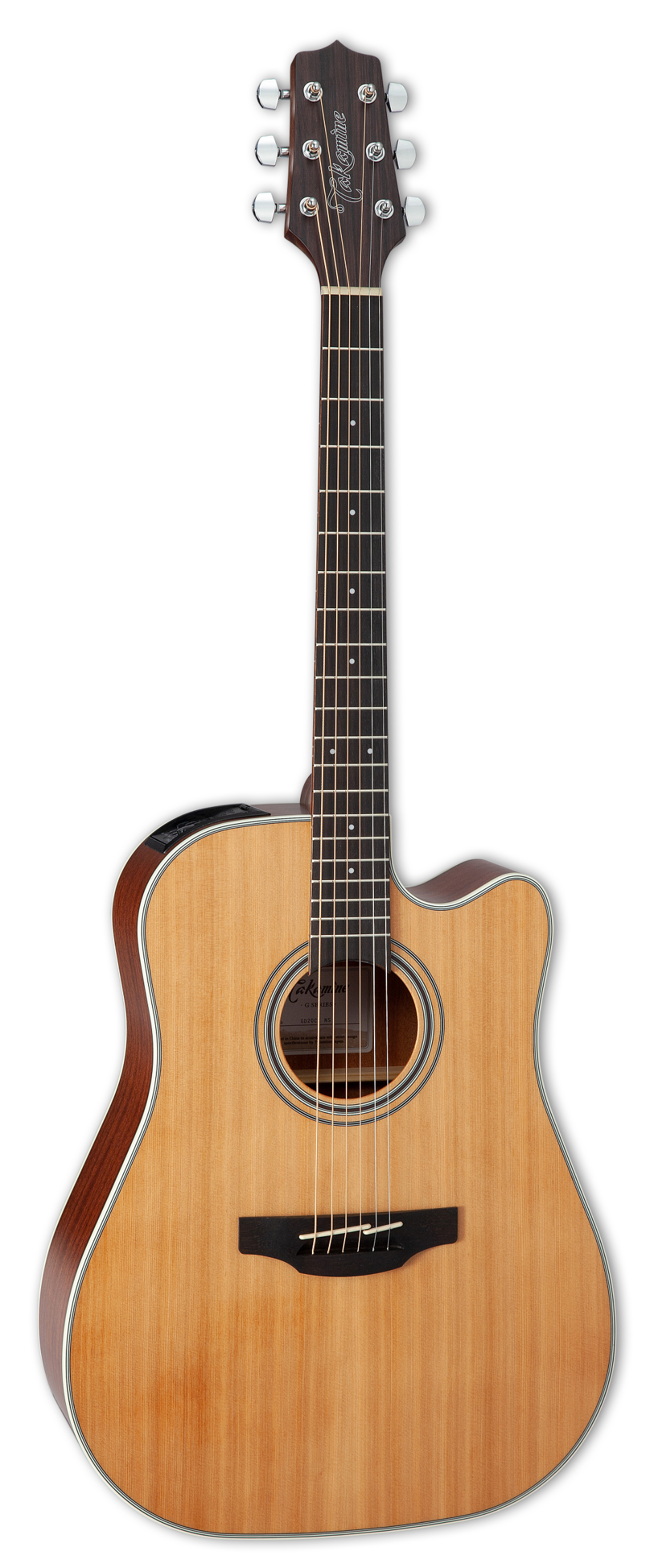 TAKAMINE GD20CE NS DREADNOUGHT CUTAWAY SOLID CEDAR TOP ACOUSTIC-ELECTRIC, TP-4TD EQ |  TAKAMINE |  ACOUSTIC GUITAR |  Zoso Music