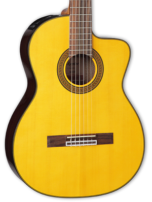 TAKAMINE GC5CE NAT | CUTAWAY | SOLID SPRUCE TOP | CLASSICAL ACOUSTIC-ELECTRIC WITH TP-4T PREAMP |  TAKAMINE |  CLASSICAL GUITAR |  Zoso Music