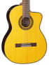TAKAMINE GC5CE NAT | CUTAWAY | SOLID SPRUCE TOP | CLASSICAL ACOUSTIC-ELECTRIC WITH TP-4T PREAMP |  TAKAMINE |  CLASSICAL GUITAR |  Zoso Music