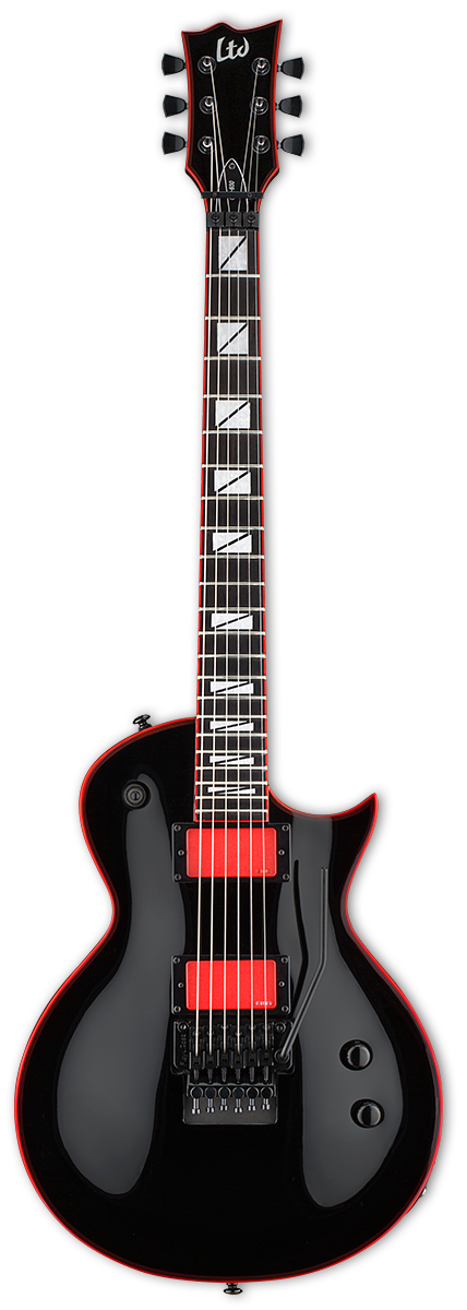 ESP LTD GH-600 GARY HOLT WITH FLOYD ROSE ELECTRIC GUITAR- BLACK (GH600BLK), ESP LTD, ELECTRIC GUITAR, esp-ltd-electric-guitar-lgh600blk, ZOSO MUSIC SDN BHD