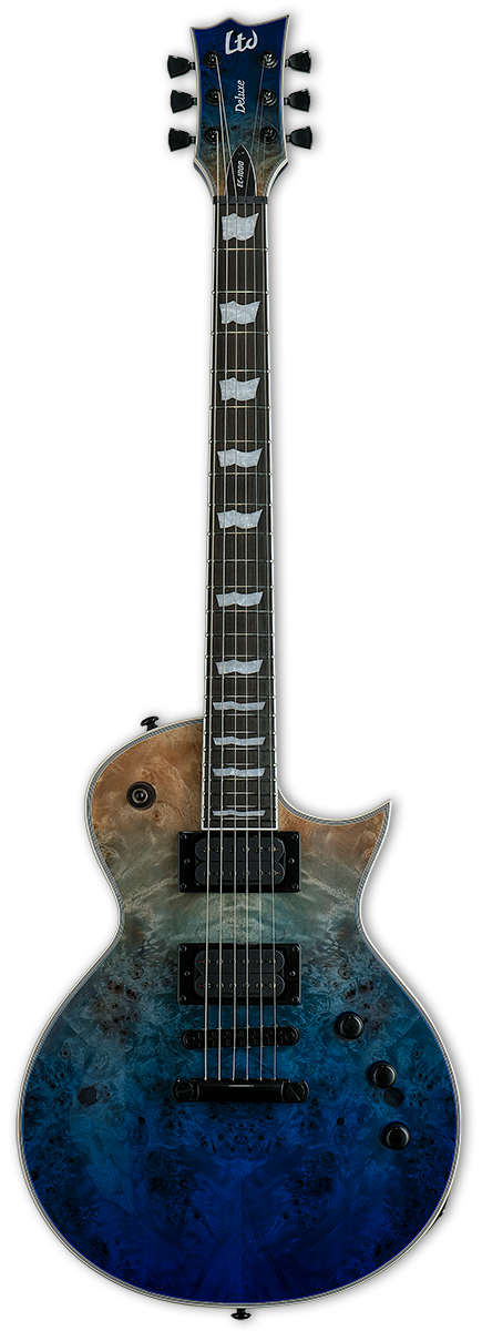 ESP LTD EC-1000 ELECTRIC GUITAR - BLUE NATURAL FADE (EC1000BPBLUNFD), ESP LTD, ELECTRIC GUITAR, esp-ltd-electric-guitar-lec1000bpblunfd, ZOSO MUSIC SDN BHD