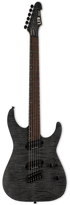 ESP LTD M-1000 MULTI-SCALE ELECTRIC GUITAR- SEE THRU BLACK SATIN (M1000MSFMSTBLKS), ESP LTD, ELECTRIC GUITAR, esp-ltd-electric-guitar-lm1000msfmstblks, ZOSO MUSIC SDN BHD