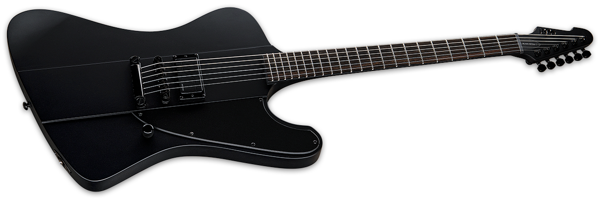 ESP LTD PHOENIX BLACK METAL ELECTRIC GUITAR- BLACK SATIN (PHOENIXBKMBLKS), ESP LTD, ELECTRIC GUITAR, esp-ltd-electric-guitar-lphoenixbkmblks, ZOSO MUSIC SDN BHD