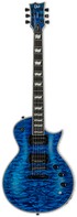 ESP LTD EC-1000 PIEZO ELECTRIC GUITAR - SEE THRU BLUE (EC1000PIEZOQMSTB), ESP LTD, ELECTRIC GUITAR, esp-ltd-electric-guitar-lec1000piezoqmstb, ZOSO MUSIC SDN BHD