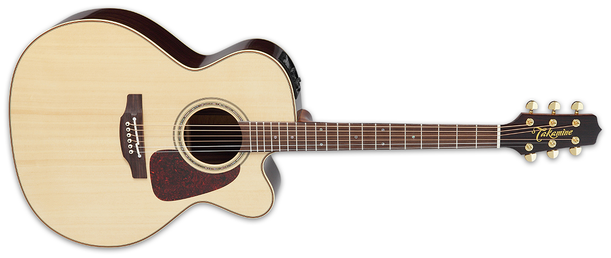 TAKAMINE P5JC JUMBO CUTAWAY ELECTRO SEMI ACOUSTIC GUITAR | COOLTUBE (CTP-3) PREAMP | NATURAL GLOSS | GC000 CASE | MADE IN JAPAN