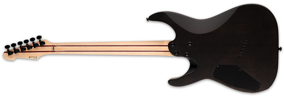 ESP LTD M-1000 MULTI-SCALE ELECTRIC GUITAR- SEE THRU BLACK SATIN (M1000MSFMSTBLKS), ESP LTD, ELECTRIC GUITAR, esp-ltd-electric-guitar-lm1000msfmstblks, ZOSO MUSIC SDN BHD