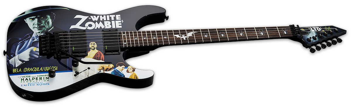 ESP LTD KIRK HAMMETT SIGNATURE KH-WZ ELECTRIC GUITAR WHITE ZOMBIE (KHWZ), ESP LTD, ELECTRIC GUITAR, esp-ltd-electric-guitar-lkhwz, ZOSO MUSIC SDN BHD