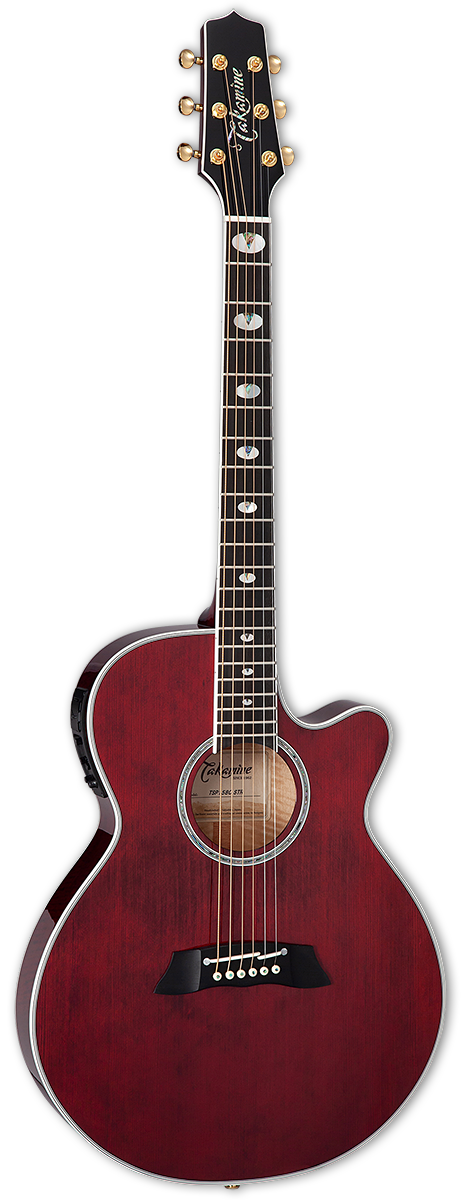 TAKAMINE TSP158C STR PRO SERIES THINLINE FX CUTAWAY ACOUSTIC-ELECTRIC GUITAR, CT-3N PREAMP & SEMI-HARD CASE (MADE IN JAPAN) |  TAKAMINE |  ACOUSTIC GUITAR |  Zoso Music